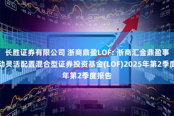 长胜证券有限公司 浙商鼎盈LOF: 浙商汇金鼎盈事件驱动灵活配置混合型证券投资基金(LOF)2025年第2季度报告